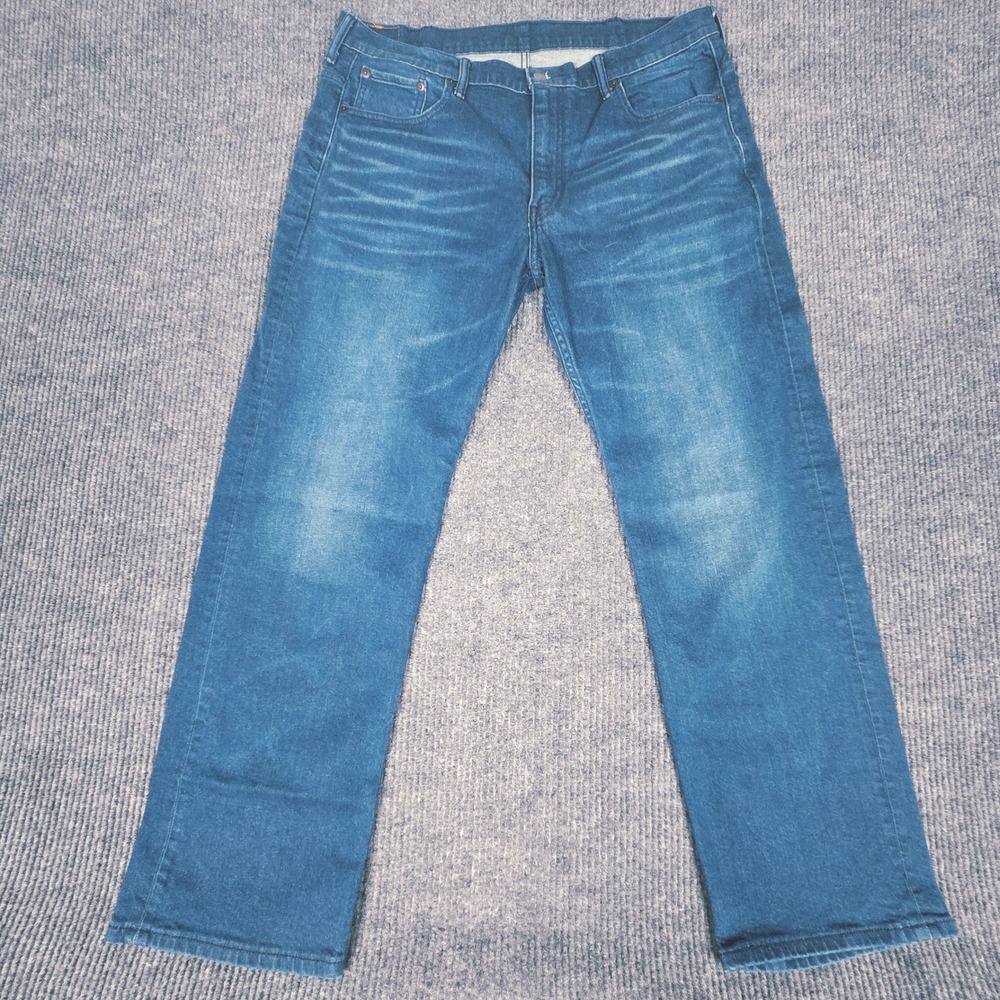 Levi Strauss 569 Loose Straight Fit Jeans Mens Blue Denim W38‎ L34